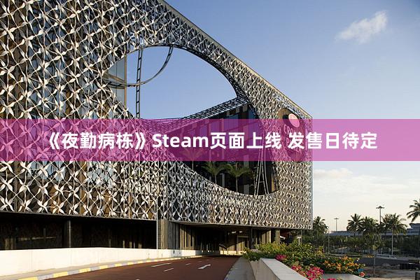 《夜勤病栋》Steam页面上线 发售日待定